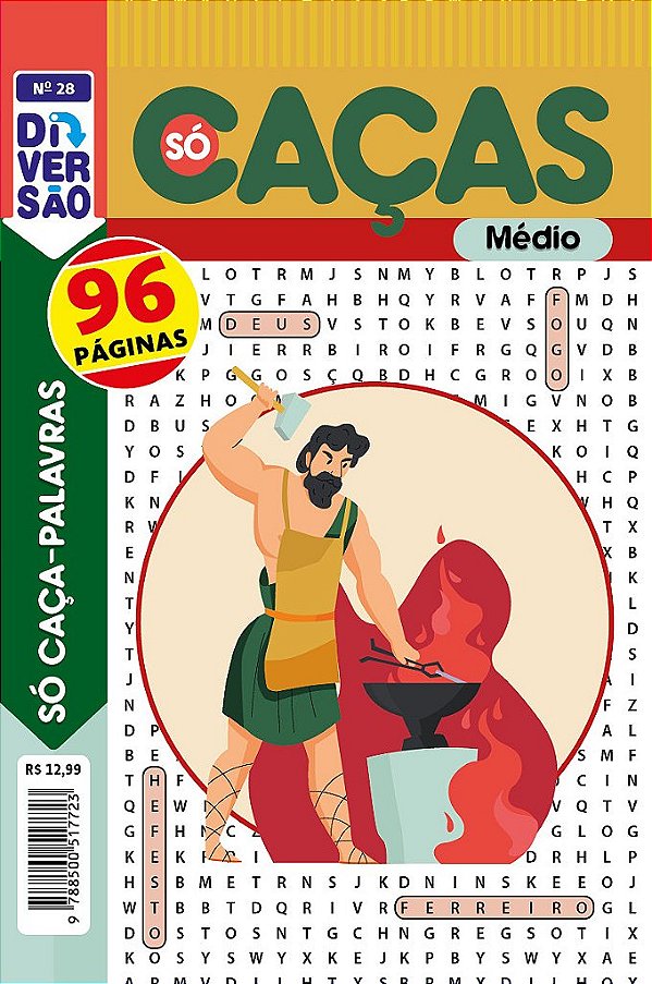 Livro Diversão Só Caça Palavras 28