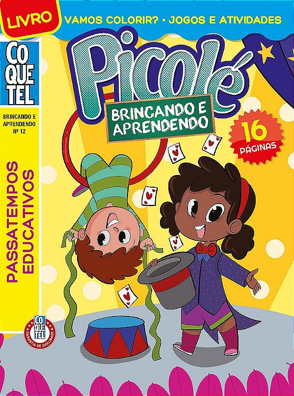 Livro Coquetel Brincando Aprendendo 12