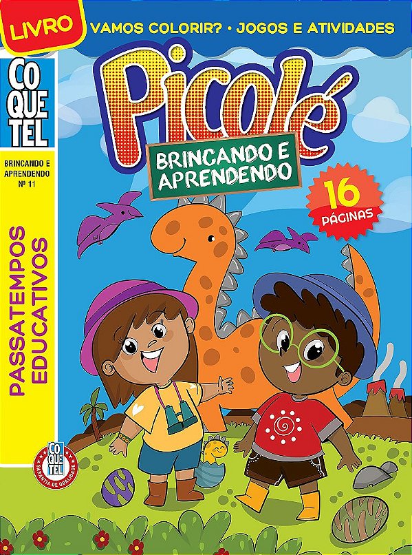 Livro Coquetel Brincando Aprendendo 11