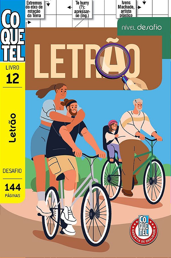 Livro Coquetel Letrão Desafio 12