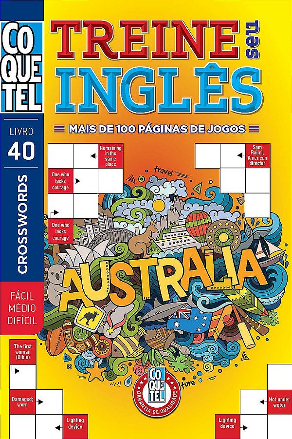 Livro Coquetel Treine seu Inglês 40
