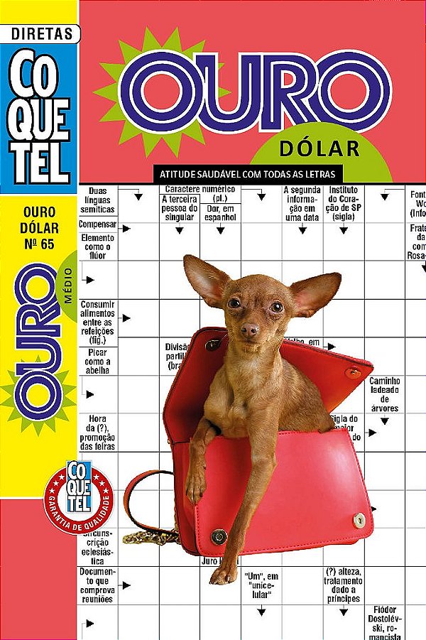 Livro Coquetel Ouro Dólar 65