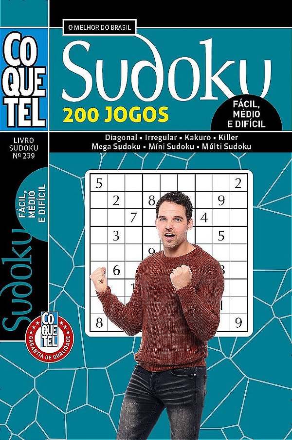 Livro Coquetel Sudoku 239