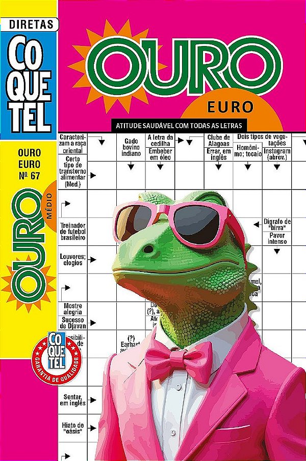 Livro Coquetel Ouro Euro 67