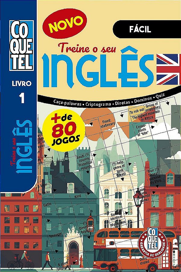 Livro Coquetel Treine seu Inglês 1