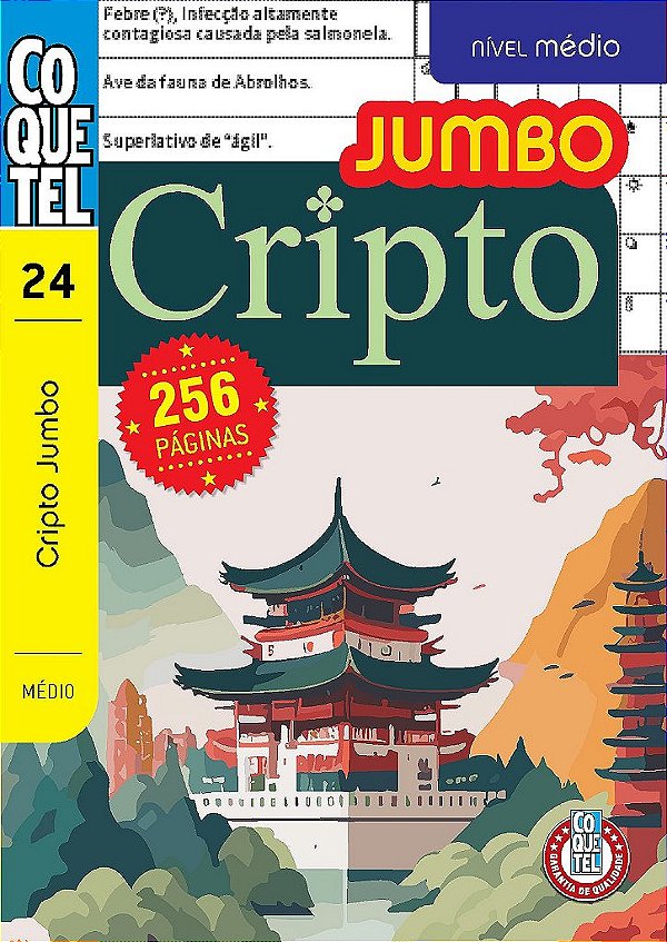 Livro Coquetel Jumbo Cripto 24
