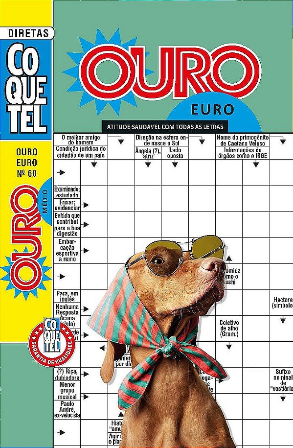 Livro Coquetel Ouro Euro 68