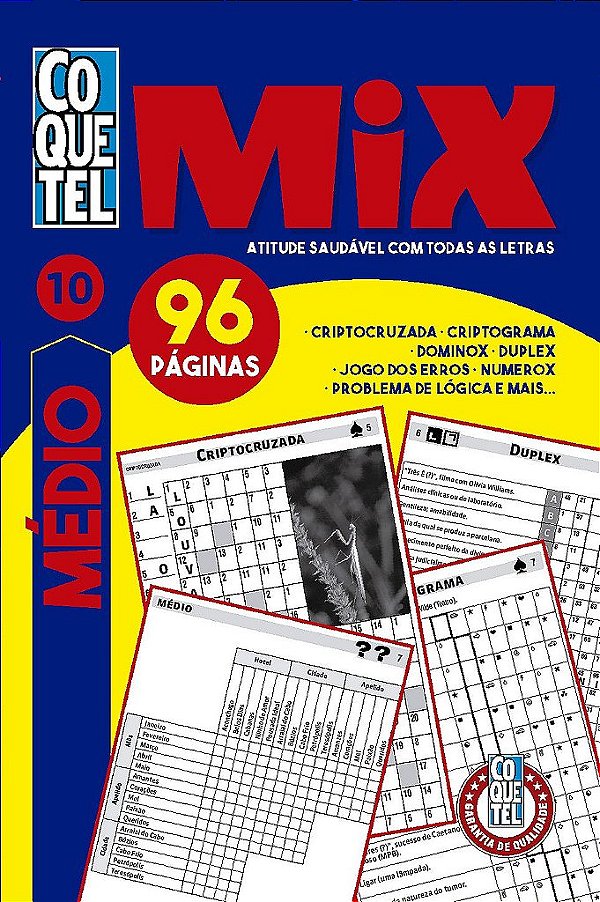Livro Coquetel Mix 10