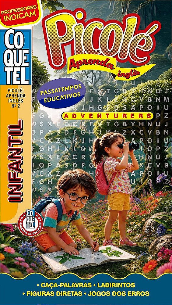 Livro Coquetel Picolé Aprenda Inglês 2