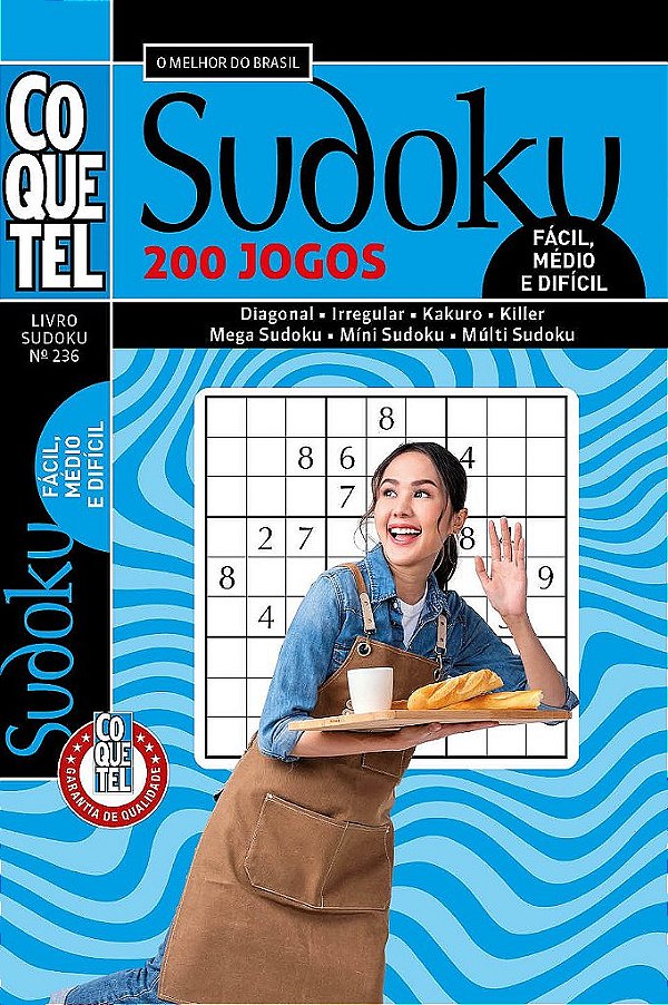 Livro Coquetel Sudoku 236