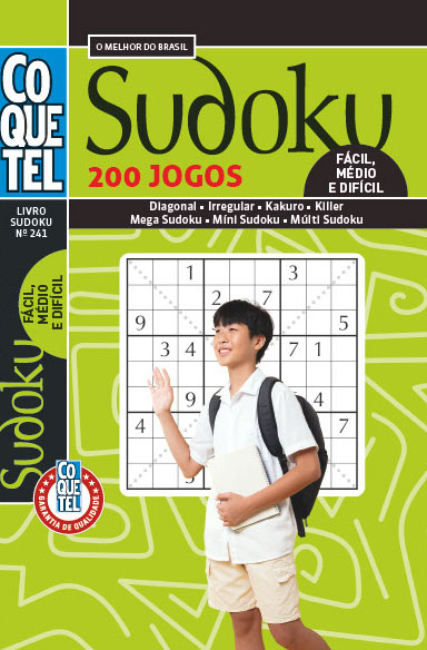 Livro Coquetel Sudoku 241