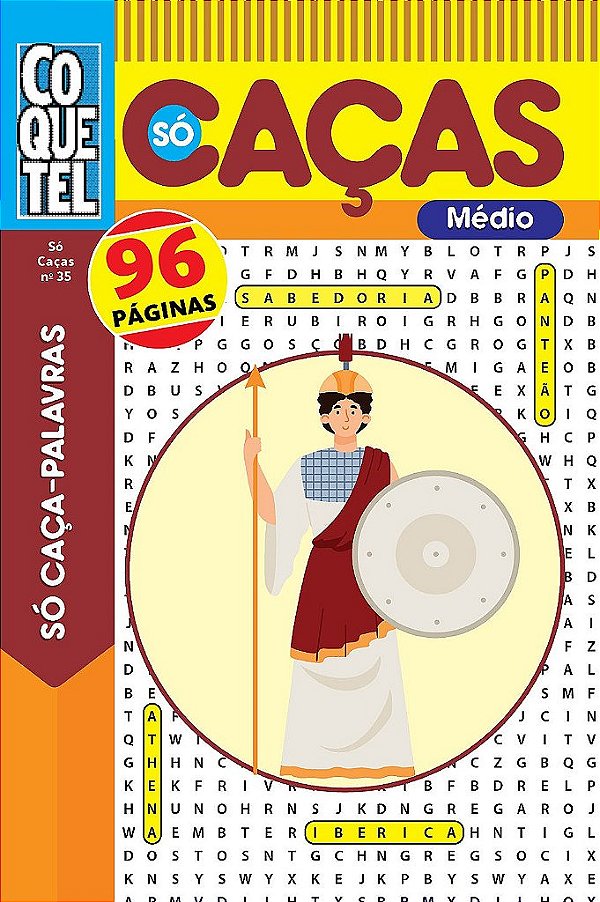 Livro Coquetel Só Caça-Palavras 35