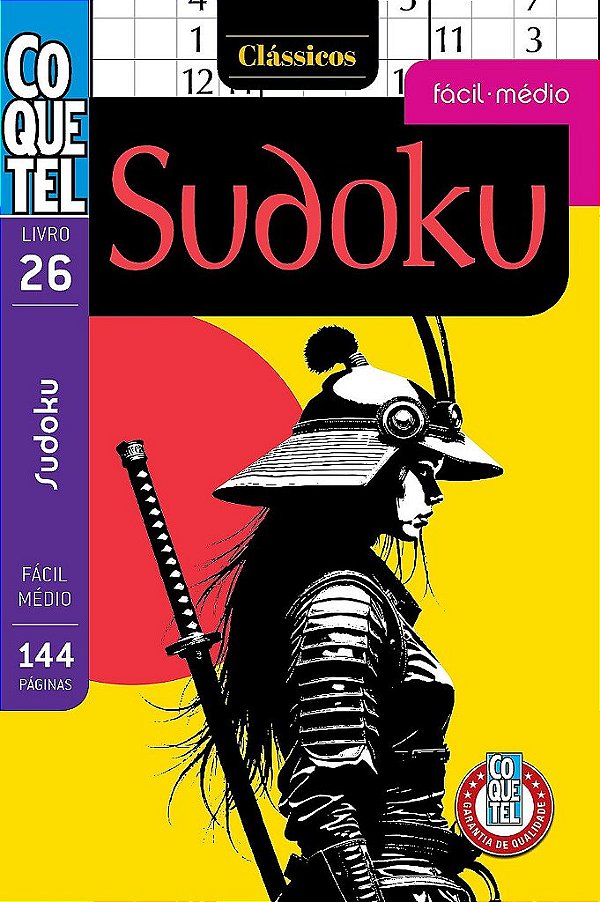 Livro Coquetel Sudoku 26