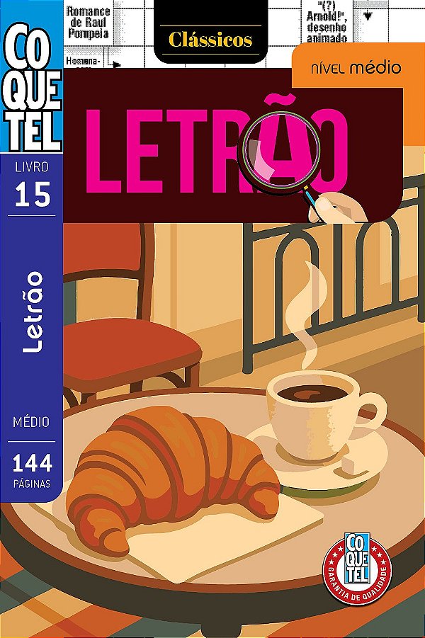 Livro Coquetel Letrão Médio 15