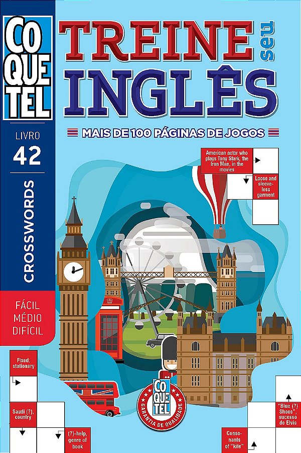Livro Coquetel Treine seu inglês 42