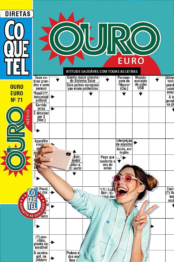Livro Coquetel Ouro Euro 71