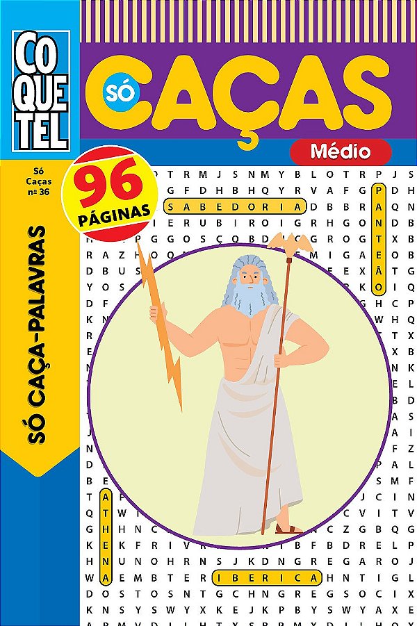 Livro Coquetel Só Caça-Palavras 36