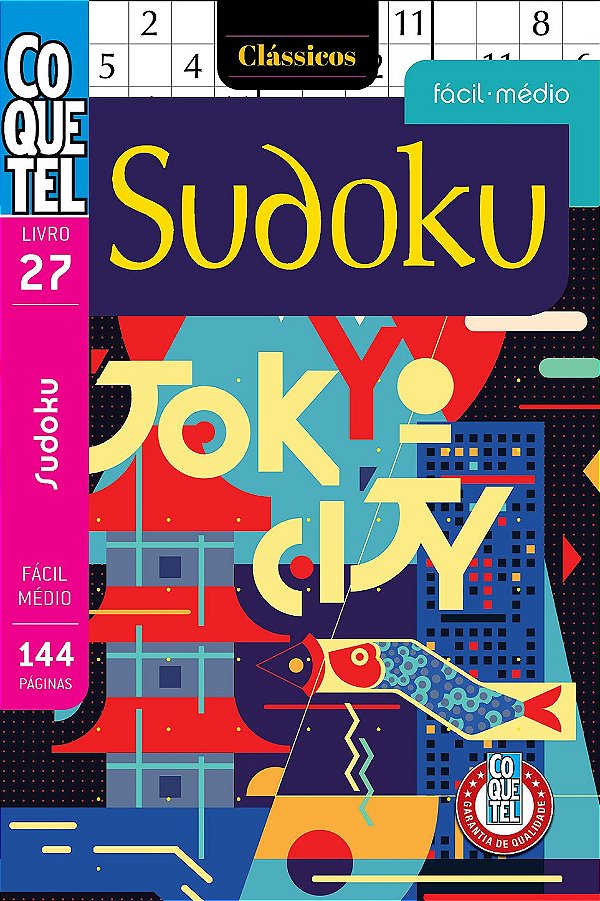 Livro Coquetel Sudoku 27