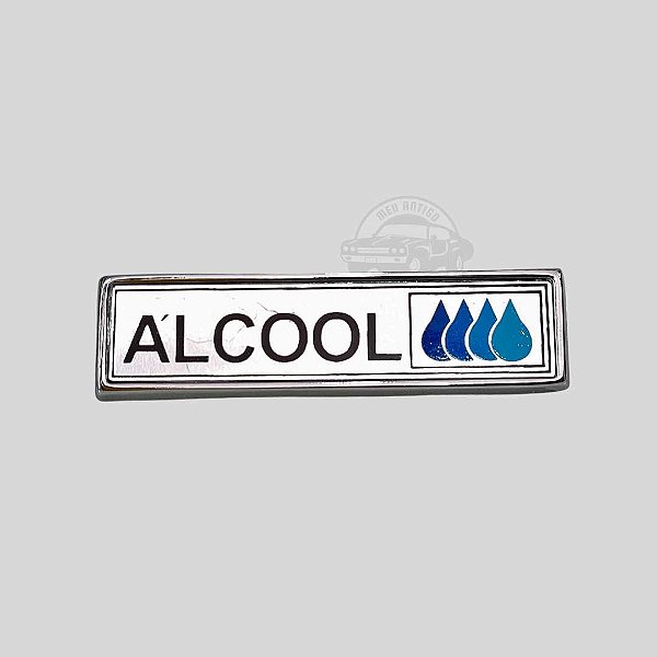 Emblema Plaqueta Álcool Lateral Corcel Landau Maverick F75
