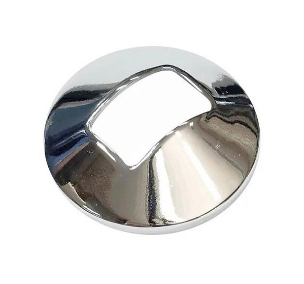 Roseta Metal Cromado Da Maçaneta Interna Opala / Caravan até 1984