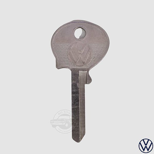 Chave Virgem Vw Kombi Corujnha / Fusca Alemão 1200 Original