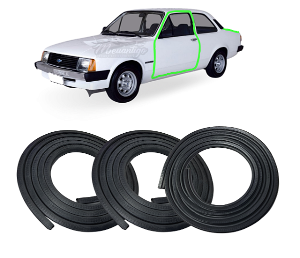 1 Borracha Guarnição Porta Malas Vedação Chevette 1973 A 92