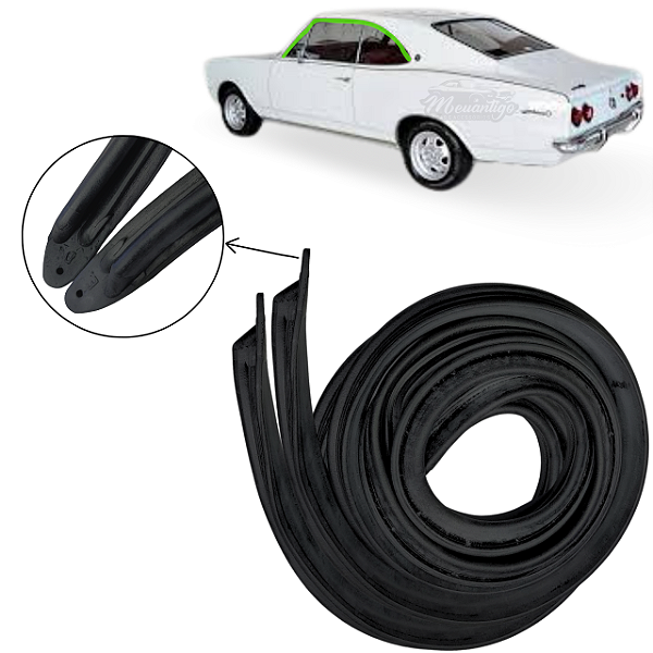 Jogo Borracha Teto Superior Opala 2 Portas 1971 A 1988