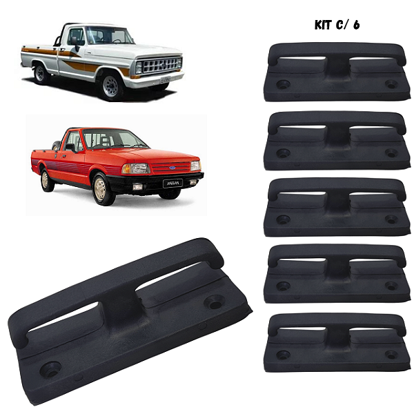 Kit Gancho Travar Corda Caçamba F1000 F-1000 Pampa Novo 06un