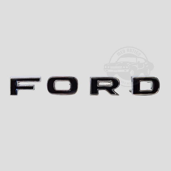 Emblema Letras Ford Capô Corcel Belina 68 79 70 71 72