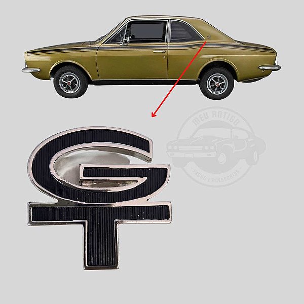 Emblema Coluna Corcel Gt