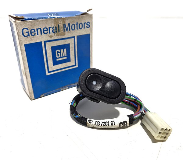 Botão Do Vidro Da Porta D/d Astra 95/96 Gm 90383585