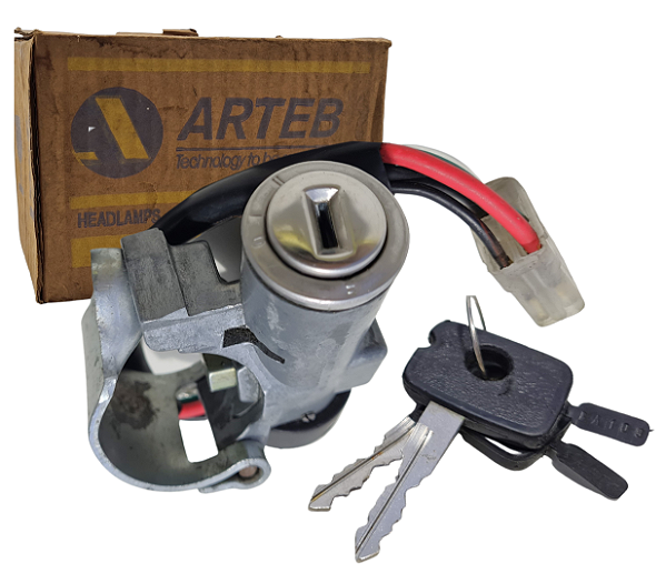 Chave Ignição Trava Direção Original Arteb Gm Chevette 73/95