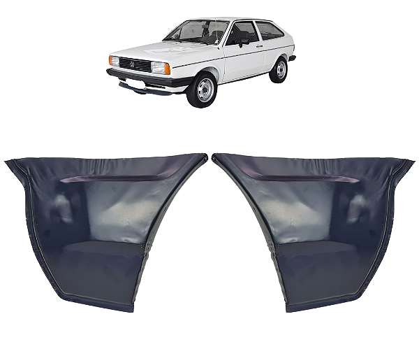 Par Remendos Pós Roda Lateral Traseira Gol Quadrado 80/86