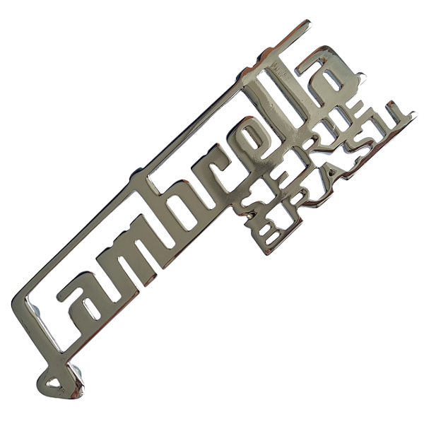 Lambretta Serie Brasil Emblema Frontal Para Lambretta