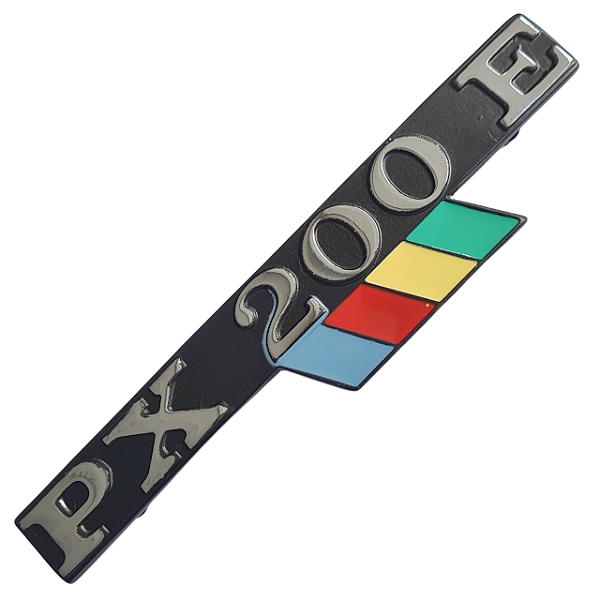 Emblema Vespa Px 200 E Bandeira Lateral Italiano