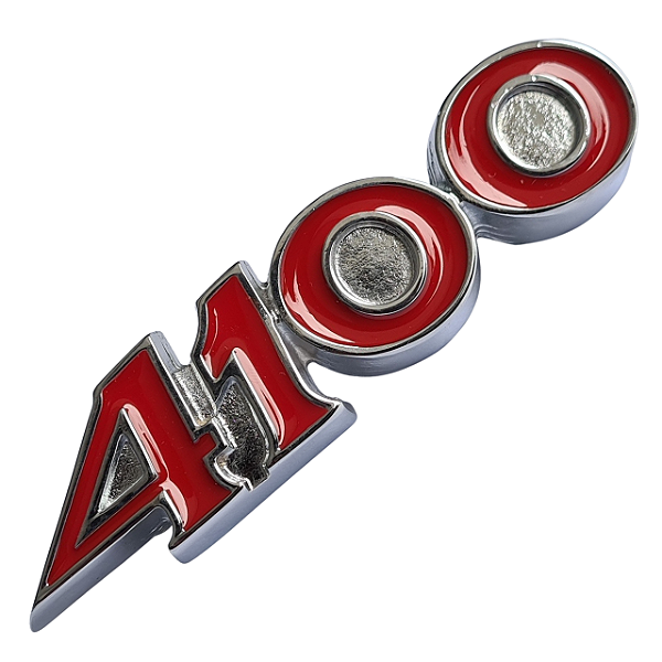 Emblema Lateral Paralama 4100 Metal Cromado Gm Opala 72 À 79