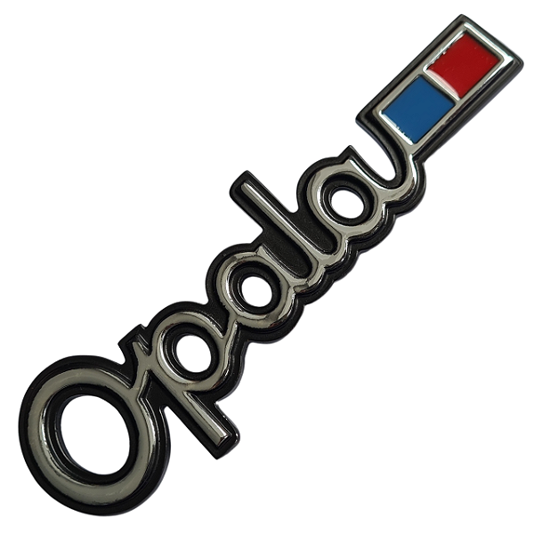 Emblema Bandeira Logo Lateral Gm Chevrolet Opala 1975 À 1979