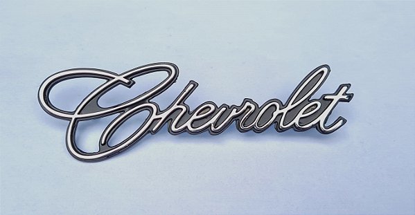 Emblema Cromado Chevrolet Opala Caravan 75 76 77 78 79 !!!