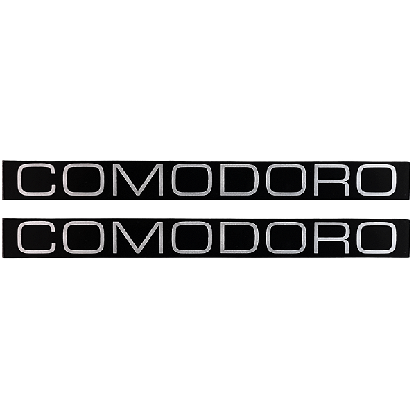 Par de Emblema lateral GM Opala Comodoro em Metal Adesivo