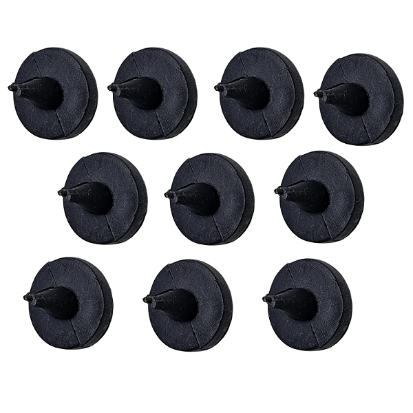 Kit 12 Borrachas Batente Apoio Capô Chevrolet C10 A10 D10 C14 D60 Reposição Caminhonete