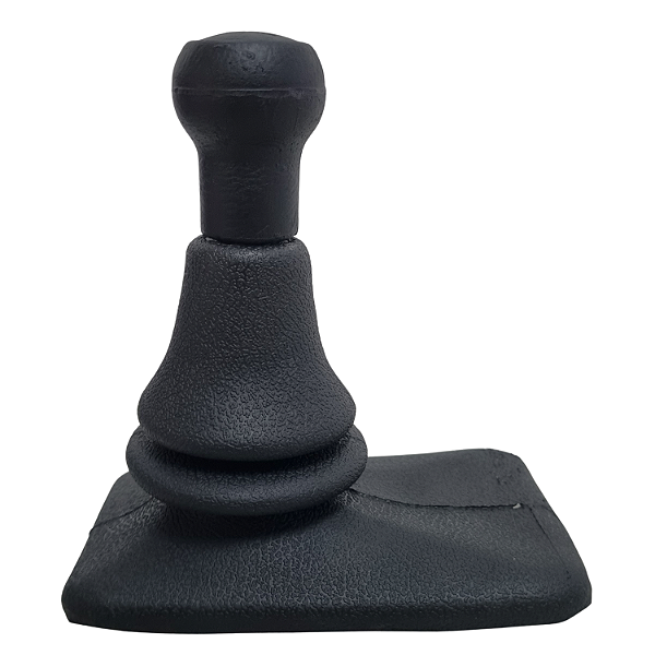 kit Completo Coifa de Borracha + Manopla Bola Câmbio para Gol, Parati e Saveiro G2 Acabamento Premium