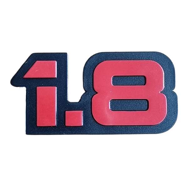 Emblema Vermelho 1.8 Ford Orginal Reposição Novo Escort Xr3 Verona Versailles 90 91 92 93 94 95 96 542853685A5M