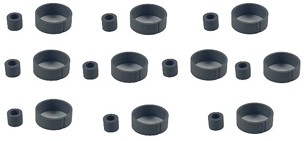 10X Borracha Rolete Epson L3110 L3150 L3160 L3250 L4150 L4160