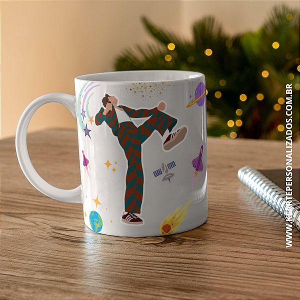 Caneca de Porcelana 325ml *