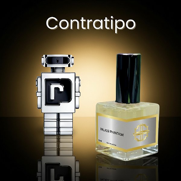 Palassi Phantasm Eau de Parfum 50ml – Contratipo inspirado no Phantom Paco Rabanne