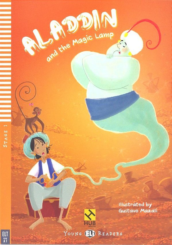 Aladdin And The Magic Lamp - Hub Young Readers - Stage 1 - Book With Audio CD