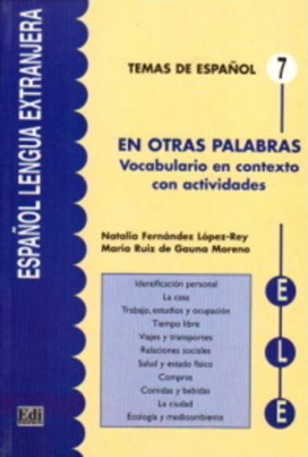 En Otras Palabras - Vocabulario En Contexto Con Actividades