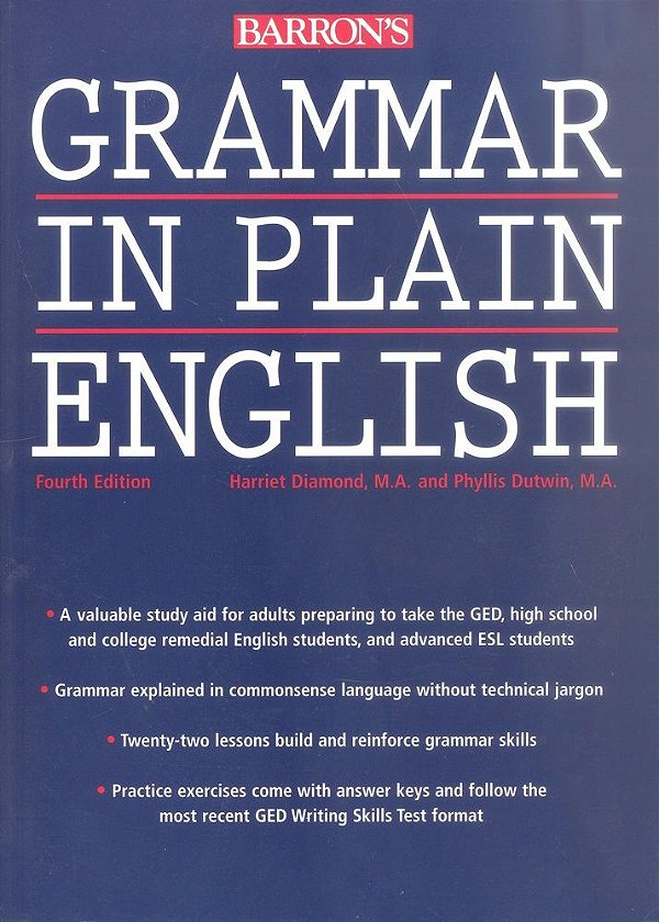 Grammar In Plain English - Fourth Edition