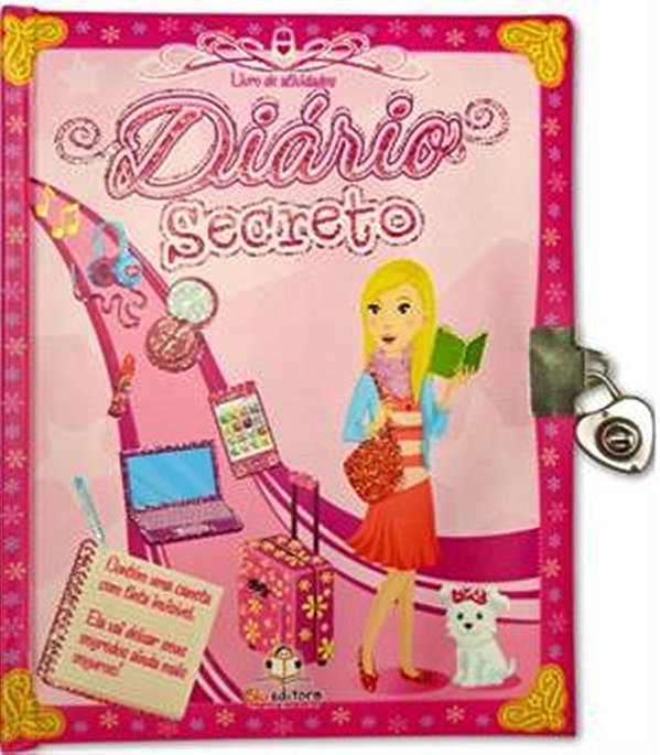 Diário Secreto Com Caneta