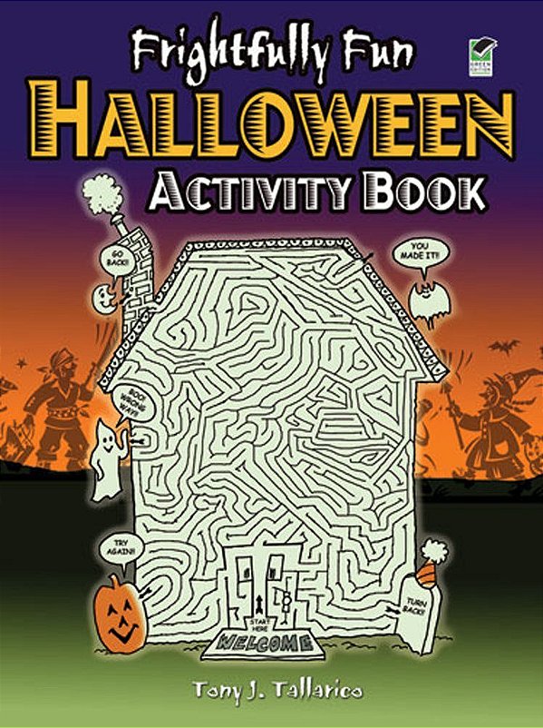 Frightfully Fun Haloween - Activity Book